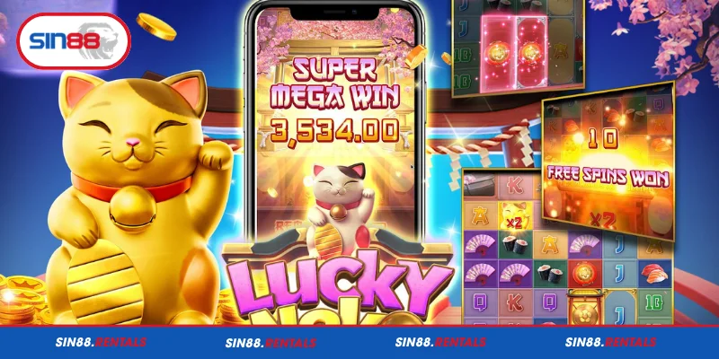 Bí quyết chinh phục vòng quay Neko May Mắn Sin88 hiệu quả