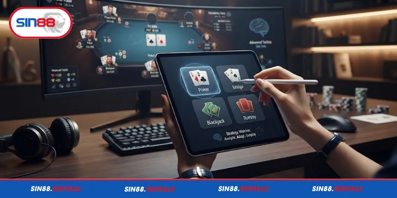 Bí quyết lựa chọn game bài Sin88 phù hợp với nhu cầu giải trí
