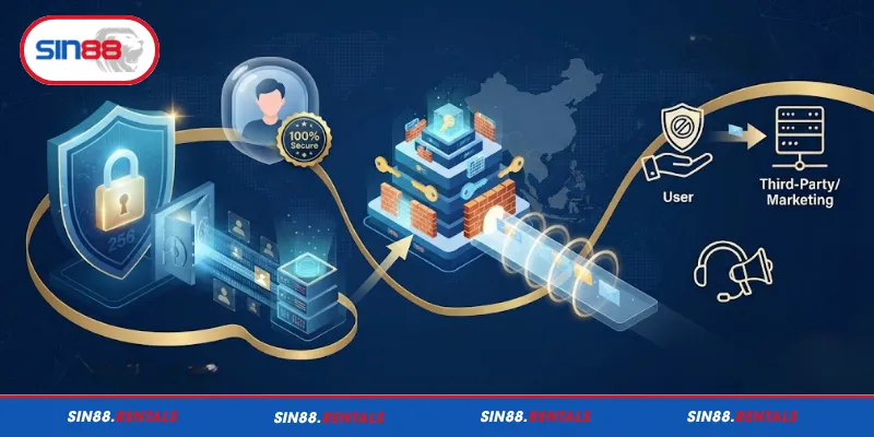 Các giải pháp bảo vệ dữ liệu cá nhân của hội viên tại Sin88