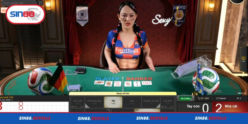 Cách chơi Baccarat Sin88 cơ bản cho người mới bắt đầu