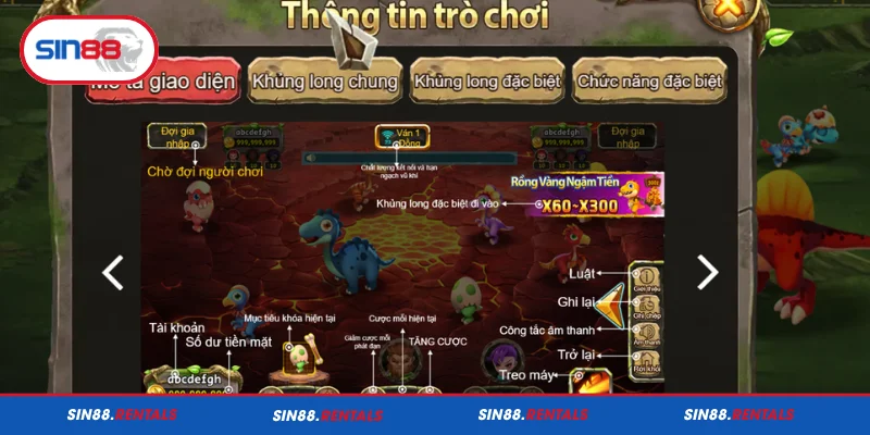 Chiến lược chơi Bắn Cá Khủng Long Sin88 đạt hiệu quả cao