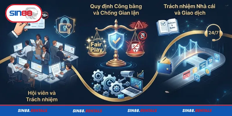 Nội dung chi tiết về điều kiện và điều khoản dành cho hội viên Sin88