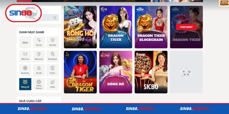 Sơ lược về Rồng Hổ Sin88